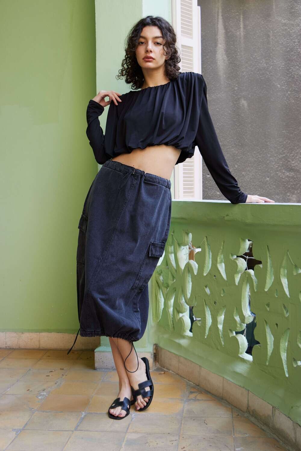 &quot;Jazzy&quot; denim Skirt