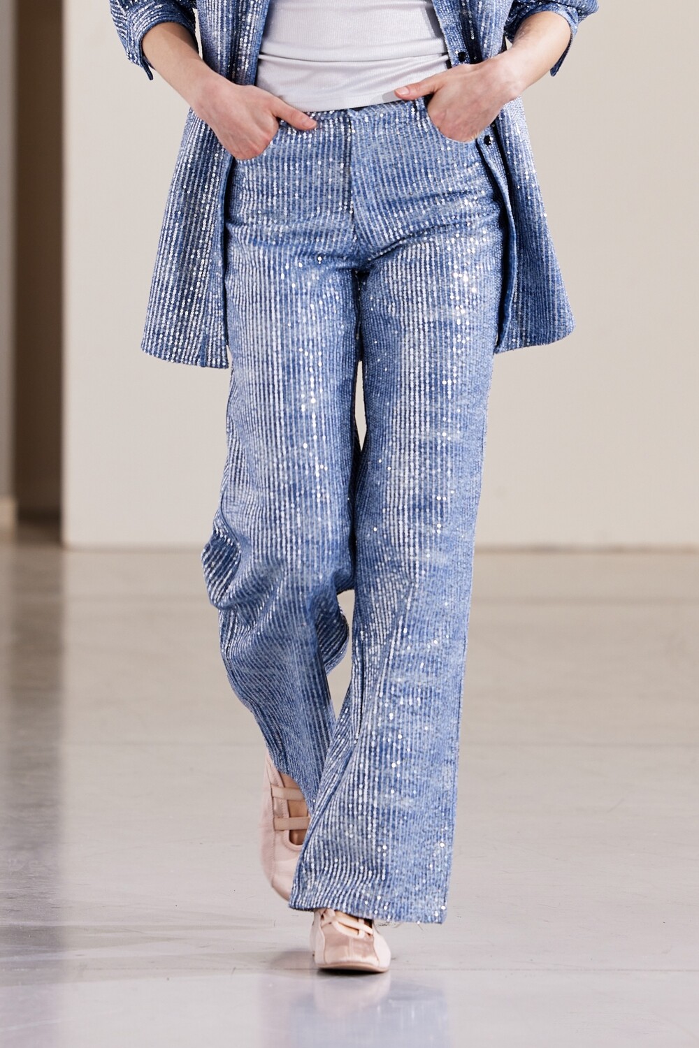 "Boheme" Sequined Jeans