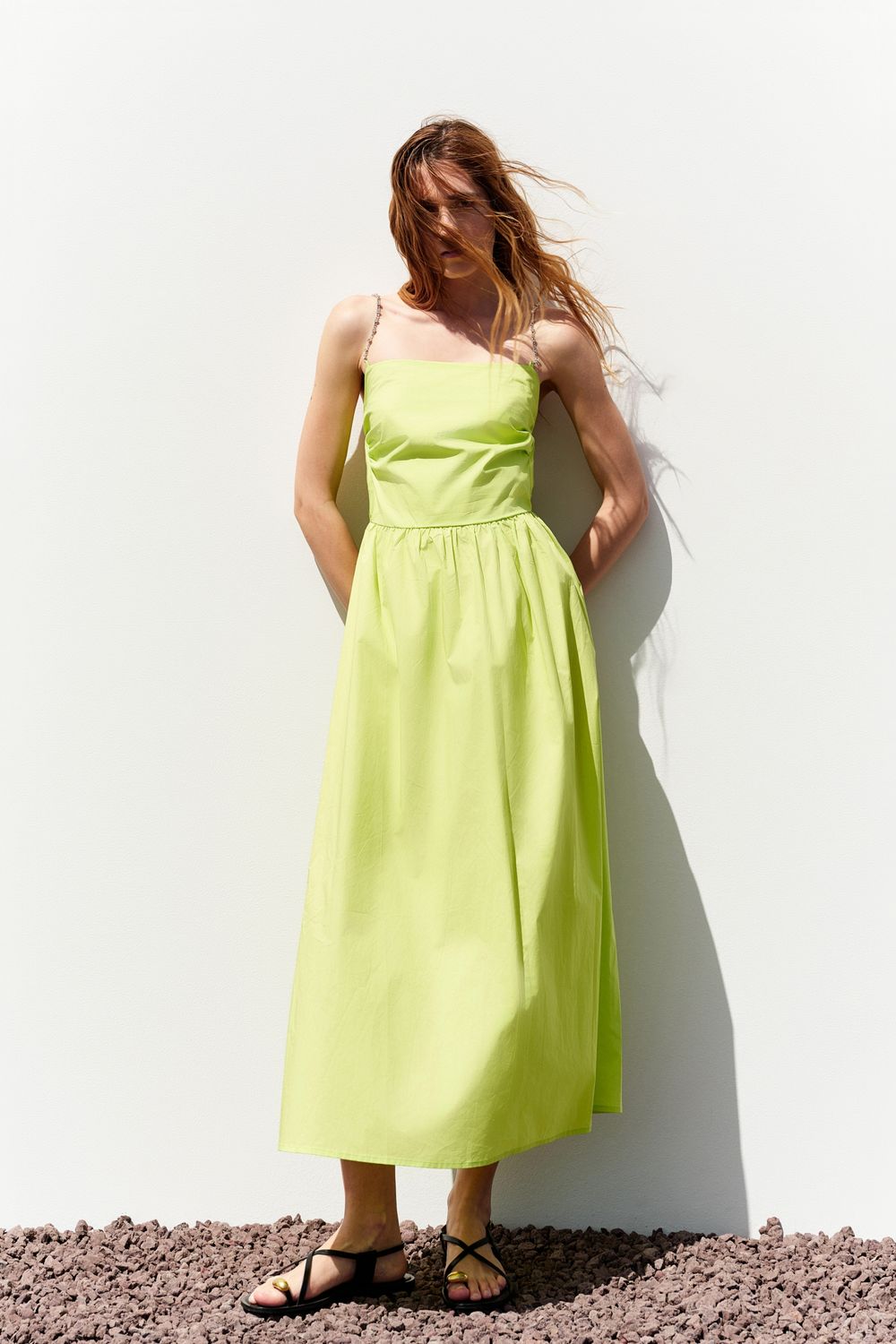 &quot;Golden Hour&quot; dress, Color: Lime, Size: S