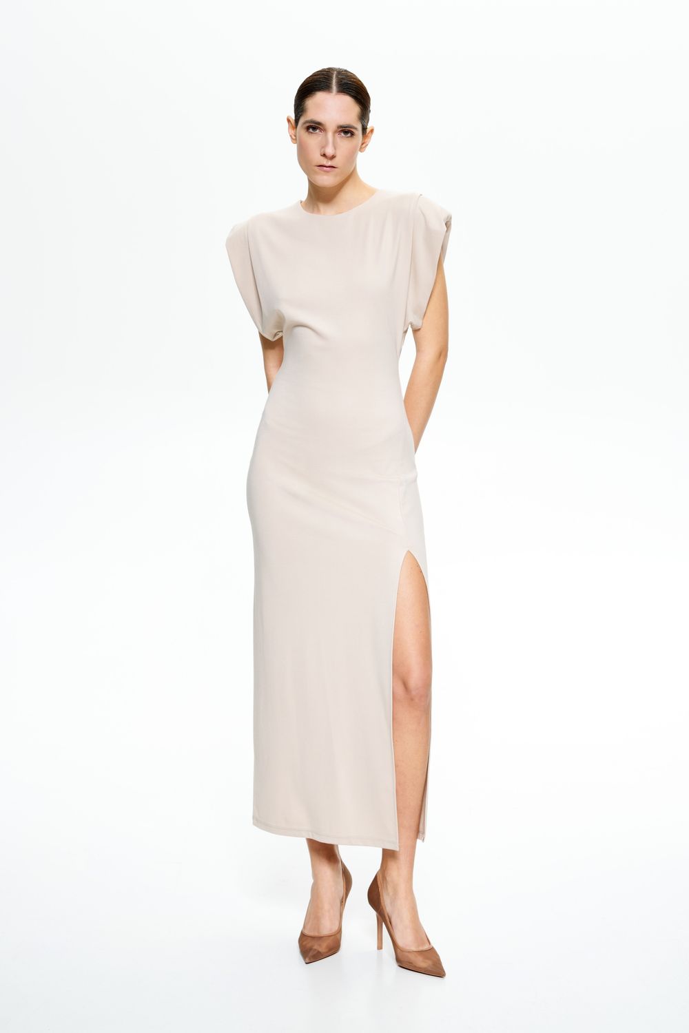 &quot;Outta Here&quot; dress, Color: Cream, Size: S/M