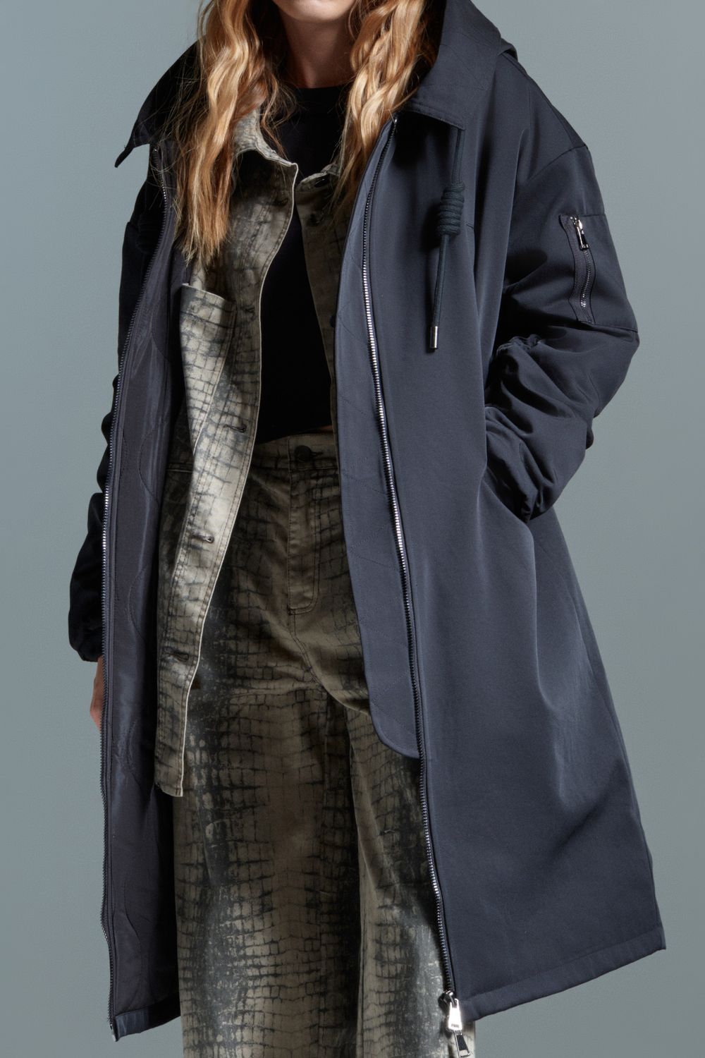 "Rain Goddess" Parka Jacket
