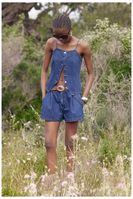 "Strada" Denim Set