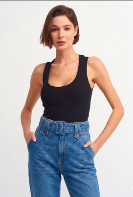 "Breathe Deeper" Basic round-neck Top