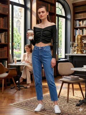 "Addie" off-the-shoulder top