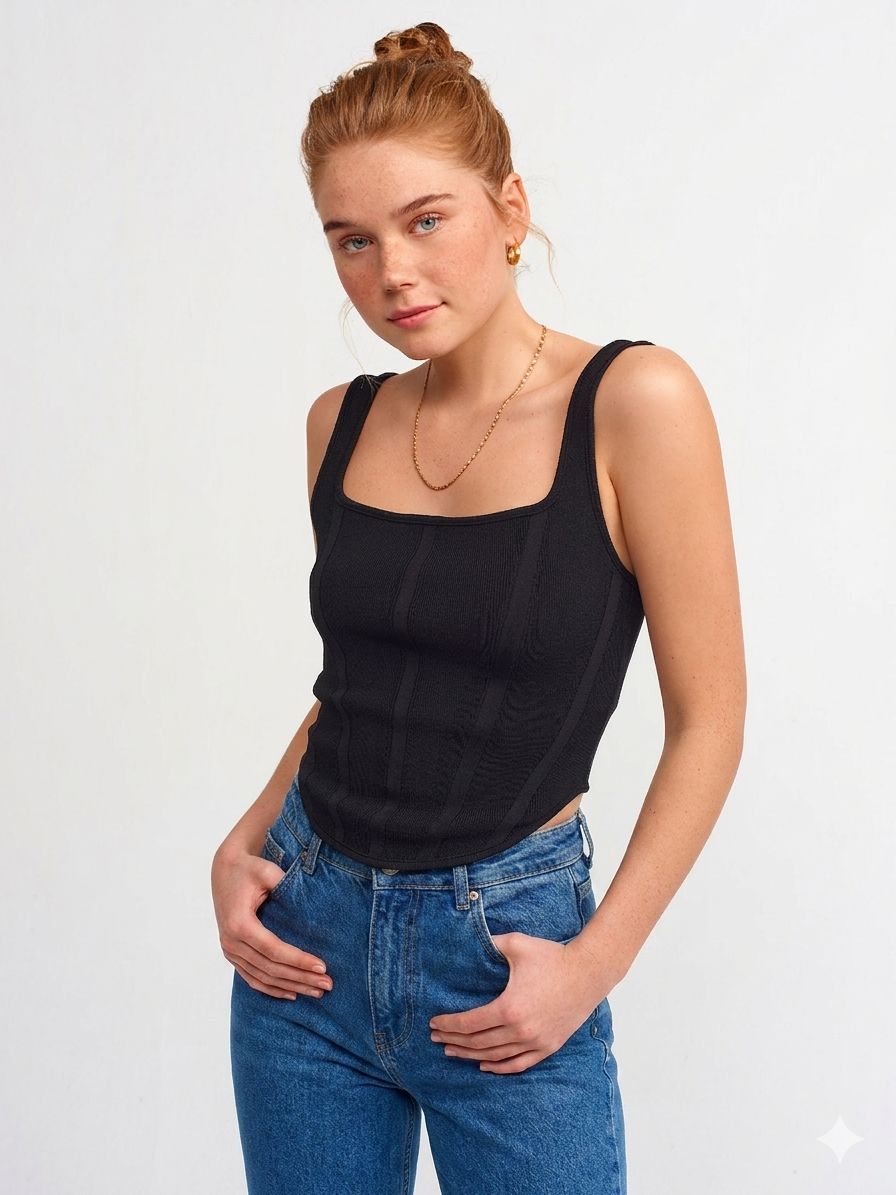 "Ava" Zipper back Knitwear Top, Color: Black, Size: One Size