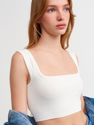 "Boyfriend" Basic Crop Top