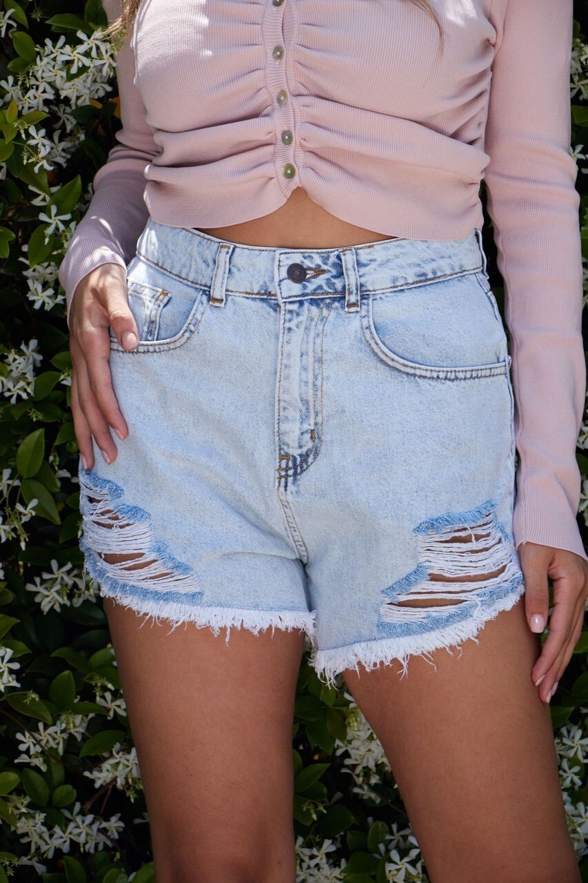 "Blair" Denim Shorts