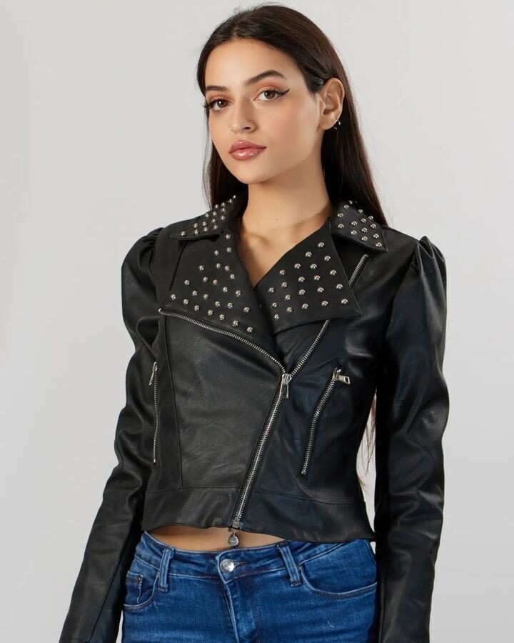 "Wild Thing" Vegan Leather Jacket
