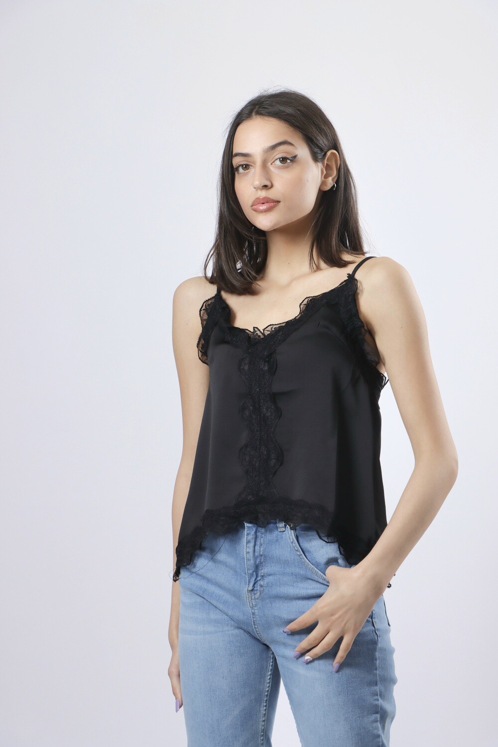 "Charmeuse" Satin Cami