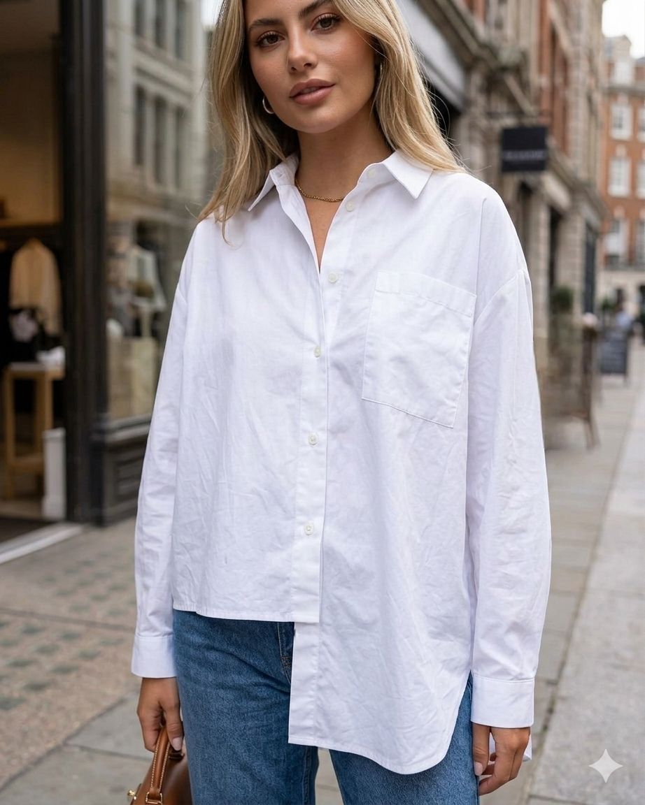 "Tallulah" Cotton Shirt