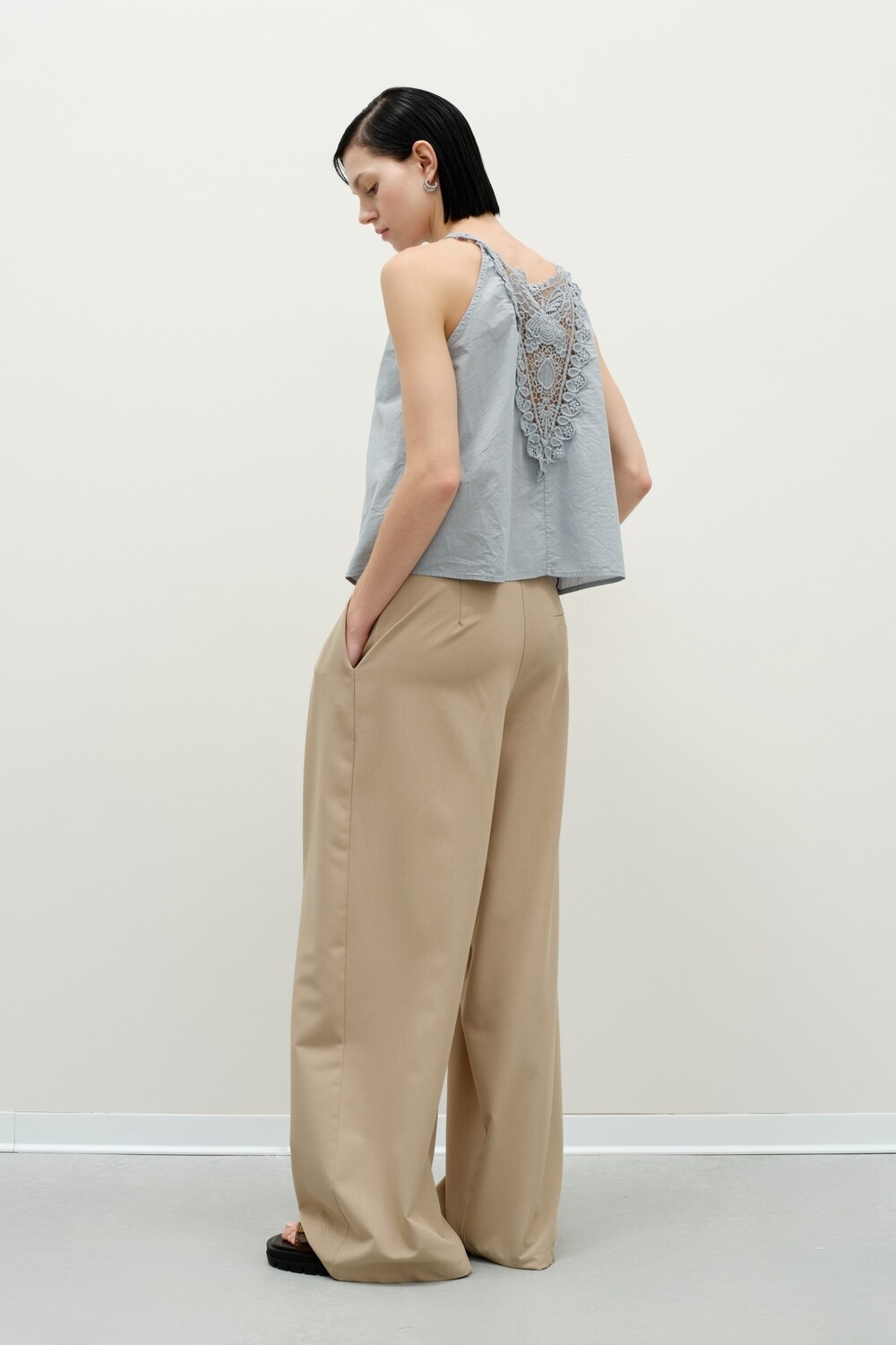 "Mali" Blouse, Color: Blue, Size: One Size