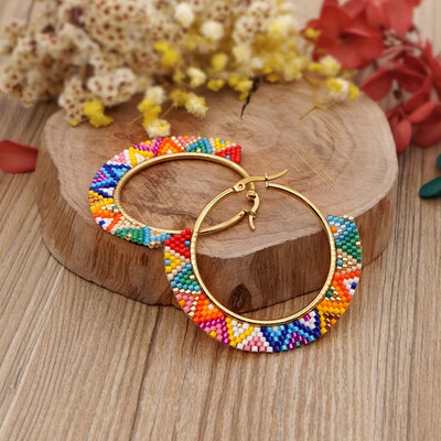 "Come Back Baby" Boho Hoops