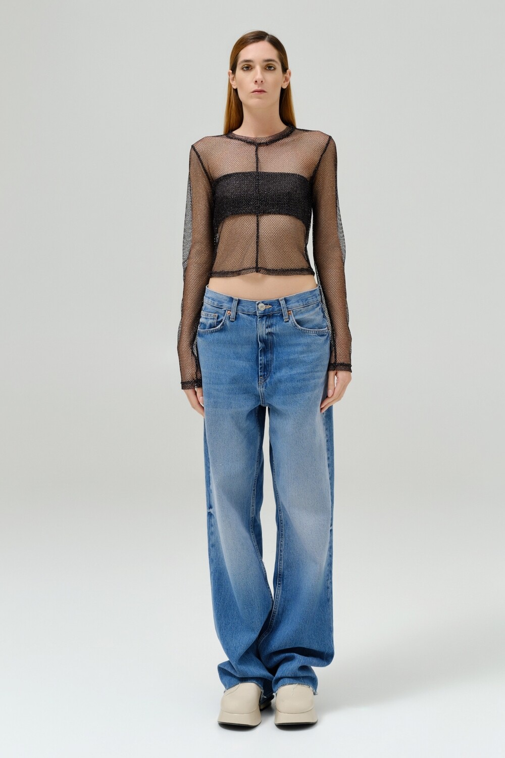 "So Fine" Mesh Top