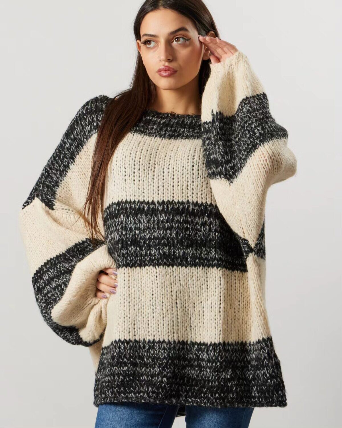 "Paddy" Cardigan, Color: Black, Size: One Size