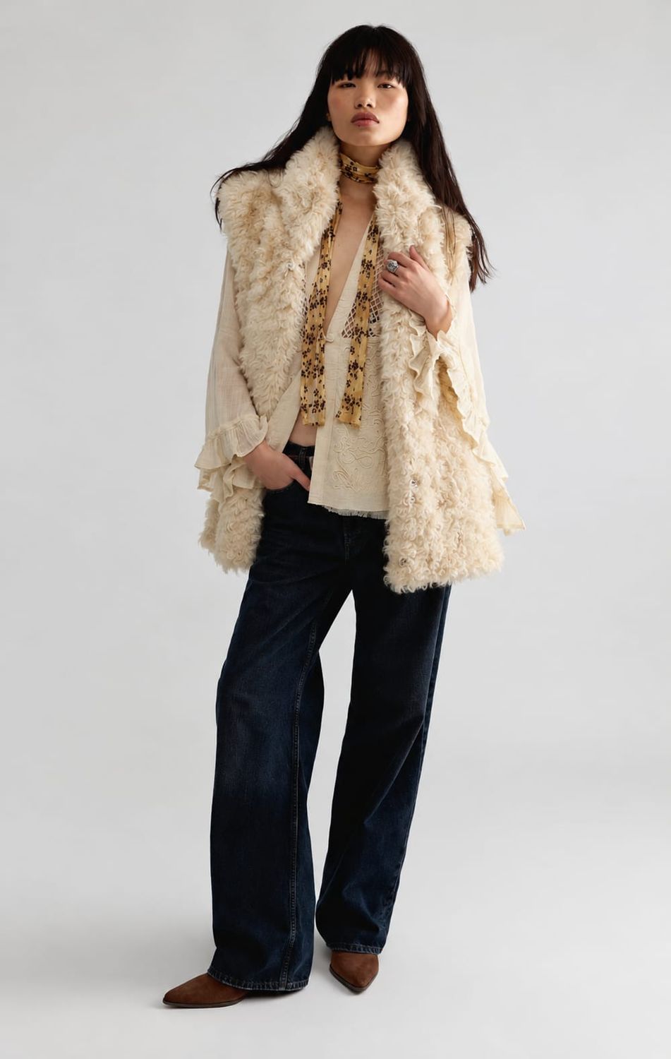 "Jones" Fur Gilet