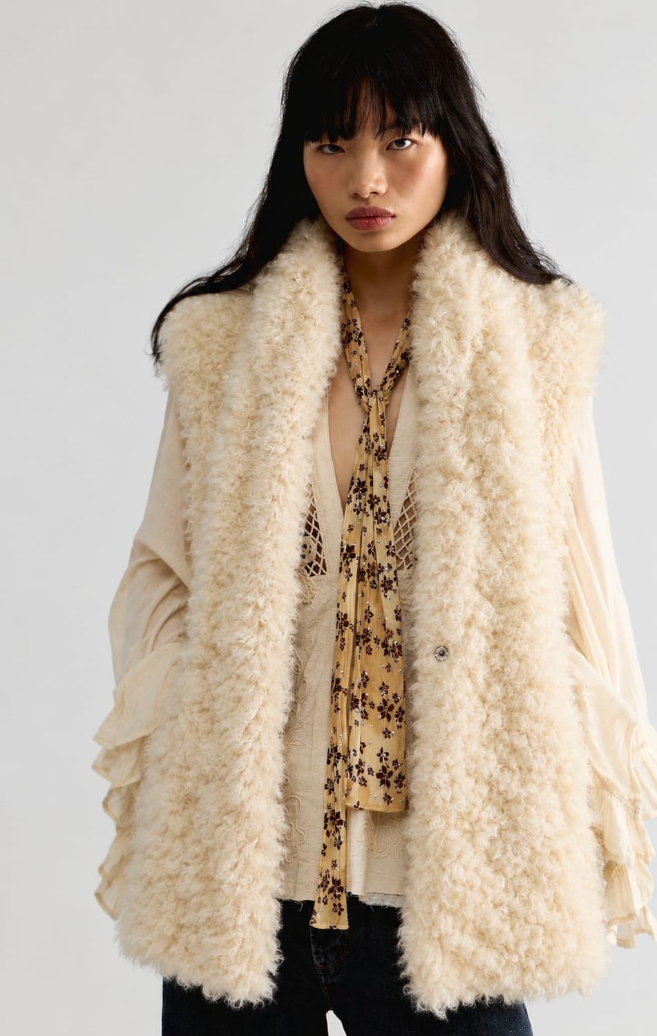 "Jones" Fur Gilet
