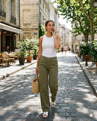 "Moon Bay" cargo Jeans