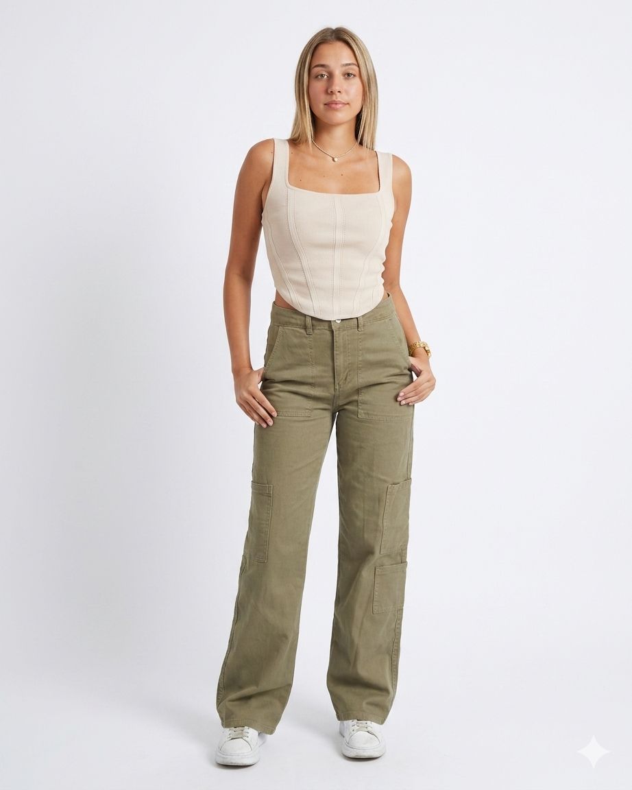 "Moon Bay" cargo Jeans