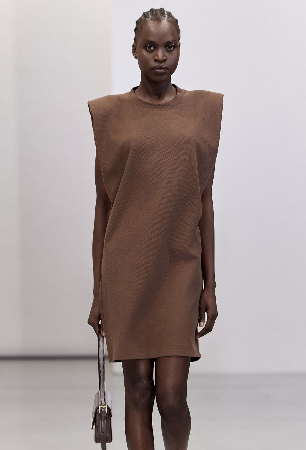 "Live Light" dress, Color: Brown, Size: One Size