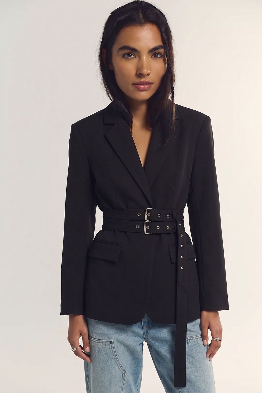 "Charlotte" blazer, Color: Black, Size: S