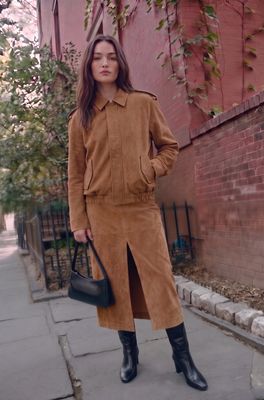 "Rhode" Suede Jacket