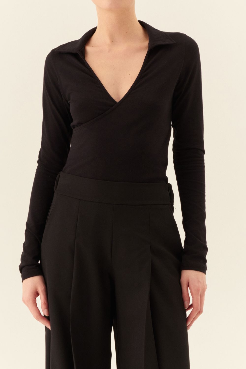 "Alma" Bodysuit, Size: S/M, Color: Black
