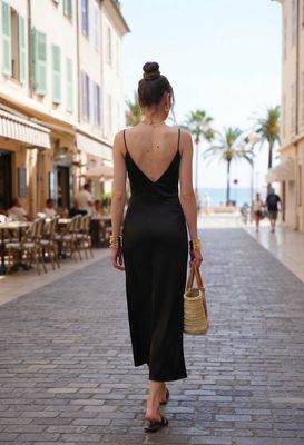 "Fresh in Love" Satin Dress