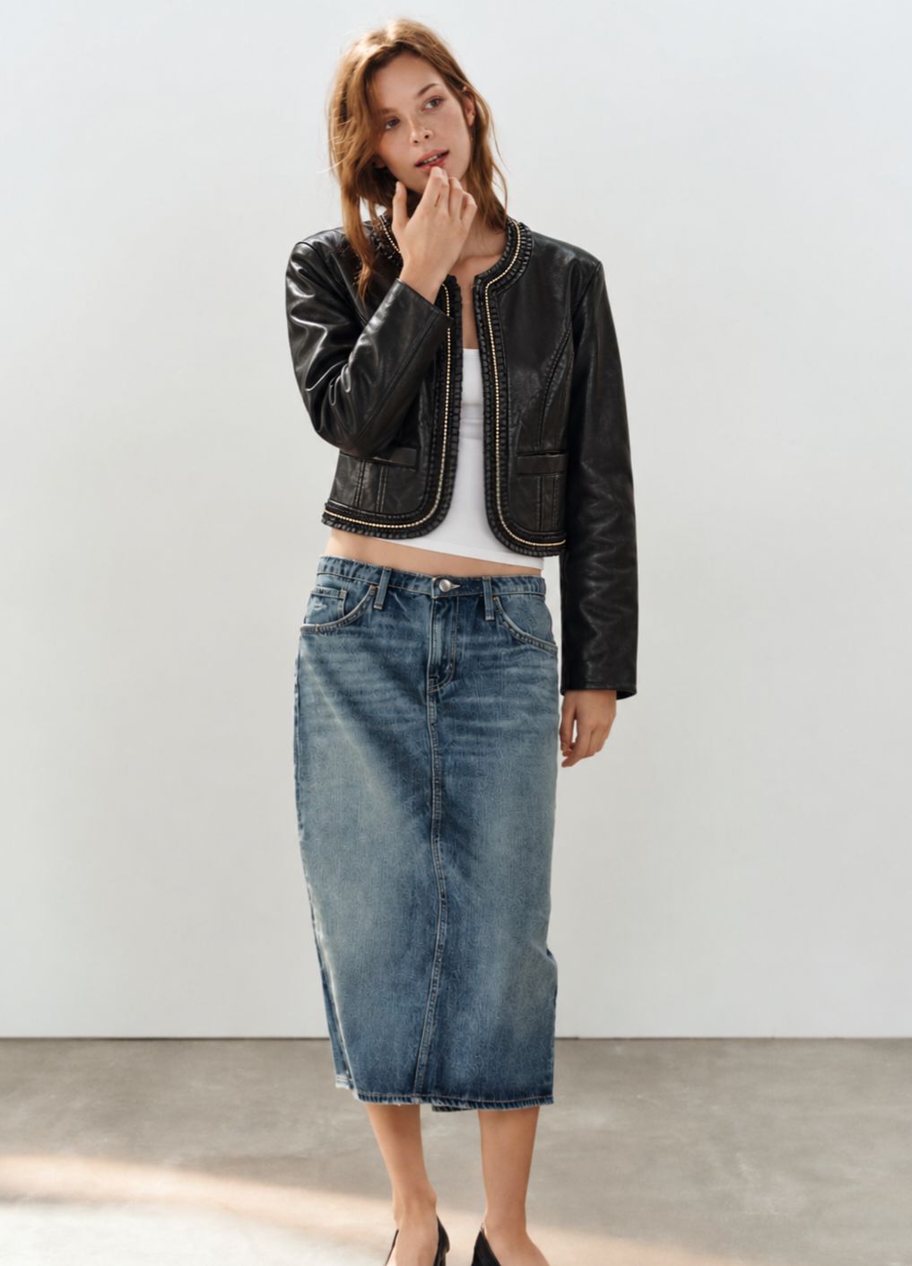 "Jesse" Vegan Leather Jacket