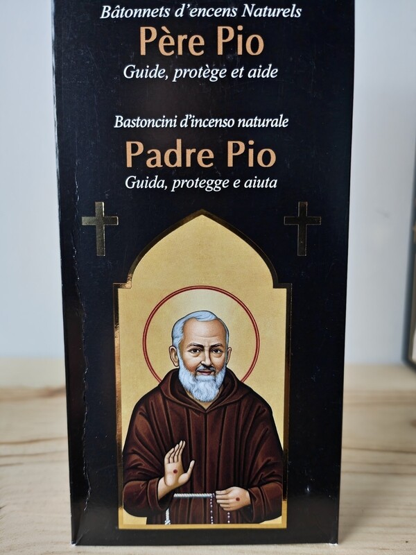 PÈRE PIO ( Guide, Protège et aide ) vanille 