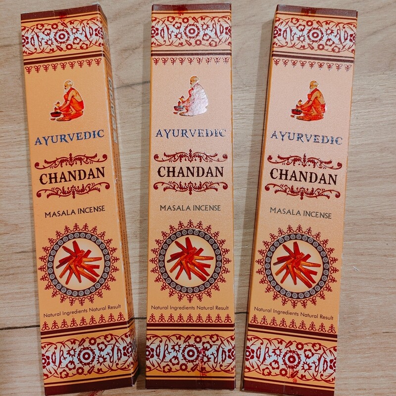 Encens ayurvedic chandan ( santal )