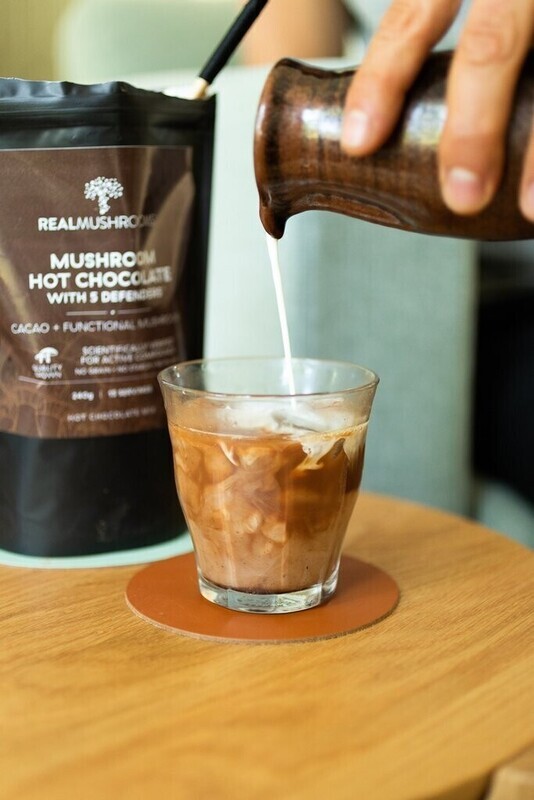Mushroom Hot Chocolate Mix 500 mg 240 gr Real Mushrooms