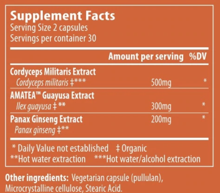 RealBoost 500 mg 60 Capsules Real Mushrooms