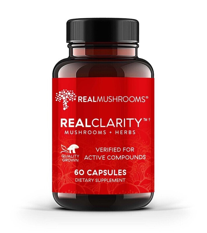 RealClarity 60 Capsules Real Mushrooms