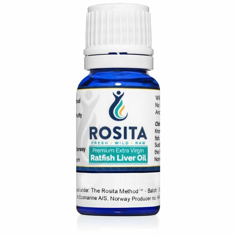 Extra Virgin Ratfish Liver Oil 10 ml Rosita
