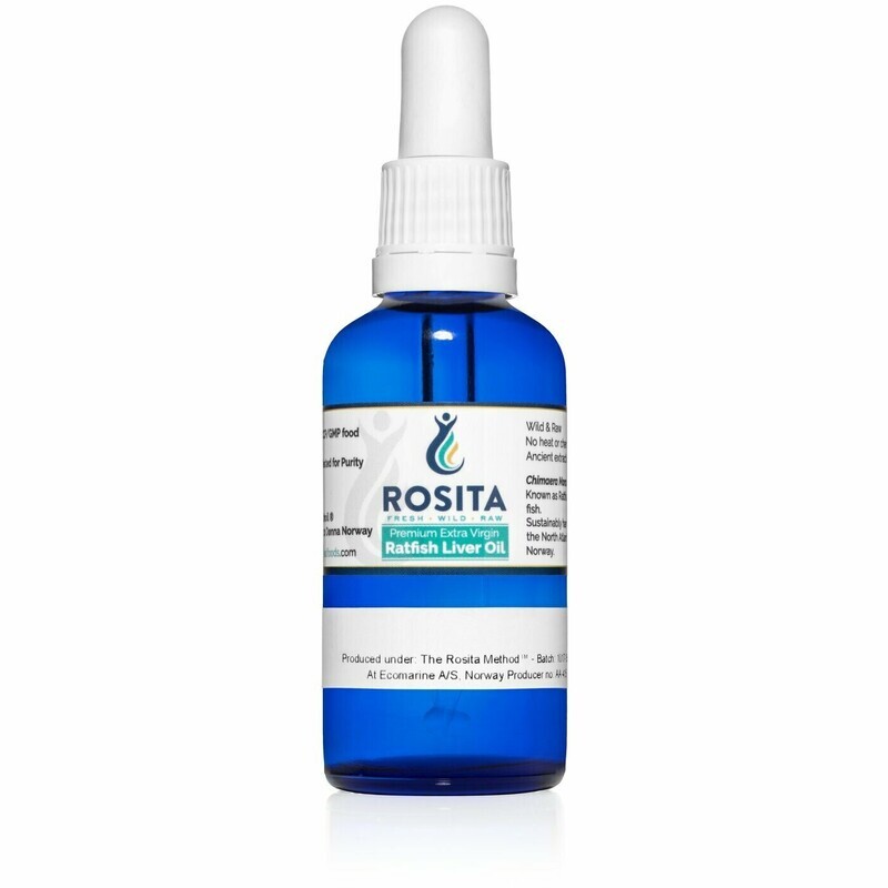 Extra Virgin Ratfish Liver Oil 50 ml Rosita
