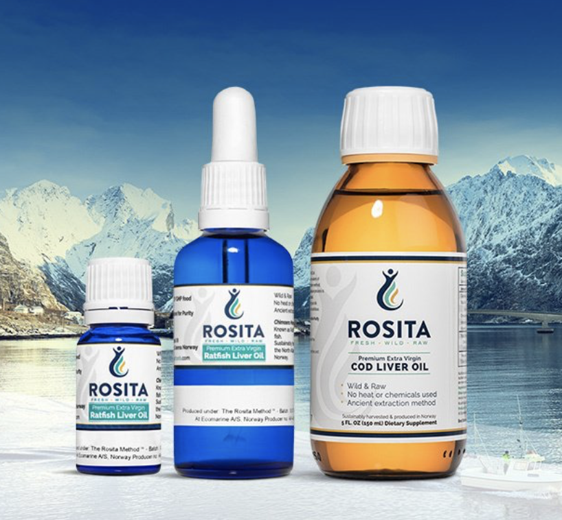 Extra Virgin Ratfish Liver Oil 10 ml Rosita