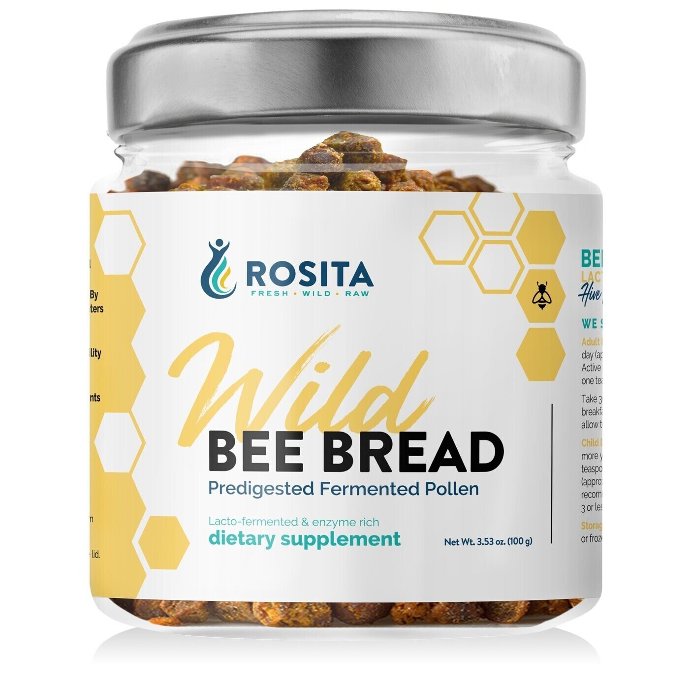 Wild Bee Bread 100 grams Rosita