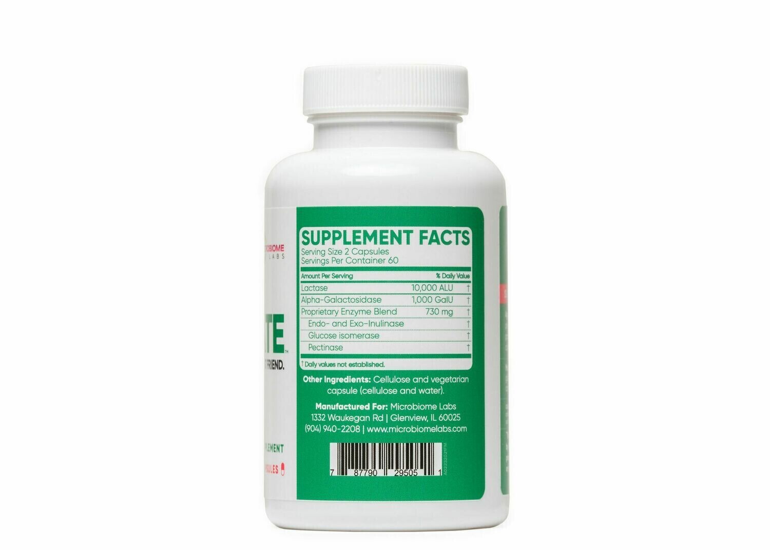 FODMATE 120 capsules Microbiome Labs