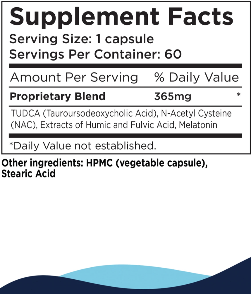 Advanced TUDCA 60 capsules CellCore Biosciences