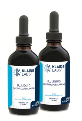 B12 LIQUID (METHYLCOBALAMIN) 1 MG 120 ml KLAIRE LABS