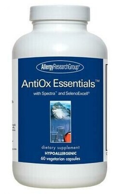 AntiOx Essentials 60 Vegetarian Capsules Allergy Research Group
