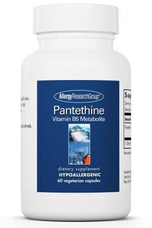 Pantethine 60 Vegetarian Capsules Allergy Research Group