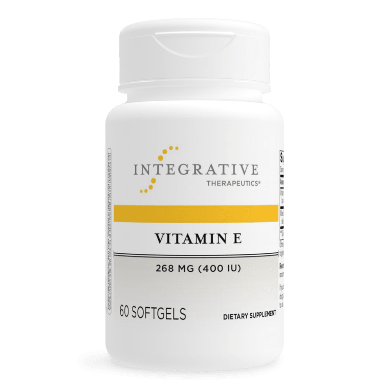 Vitamin E 60 softgels Integrative Therapeutics
