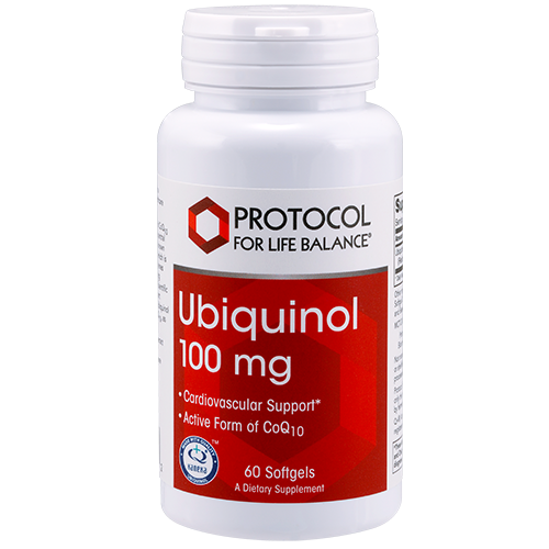 Ubiquinol 100 mg 60 gels Protocol For Life Balance