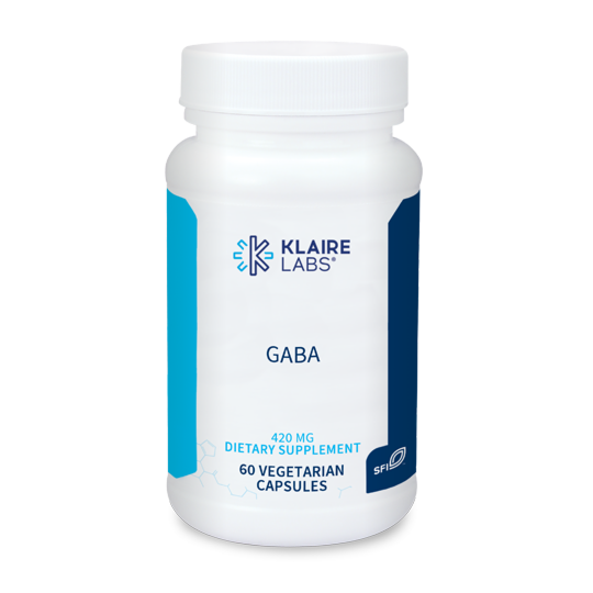 GABA 420 mg 60 CAPSULES Klaire Labs