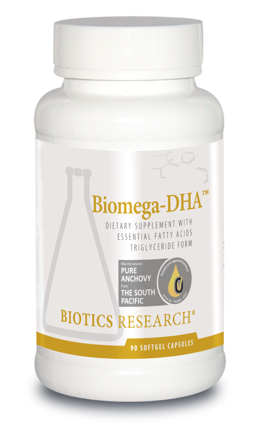 Biomega-DHA 90 capsules Biotics Research