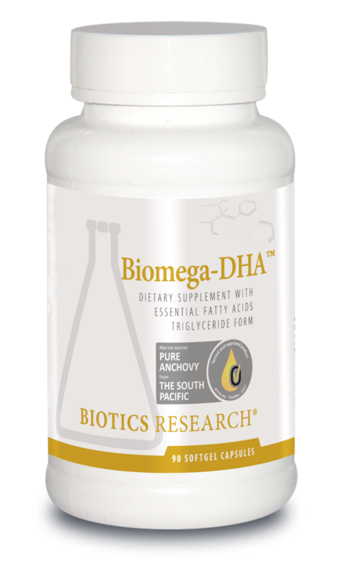 Biomega-DHA 90 capsules Biotics Research