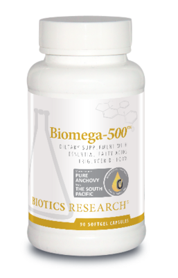 Biomega-500, 90 capsules Biotics Research