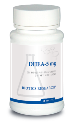 DHEA 5 mg 60 Tablets Biotics Research
