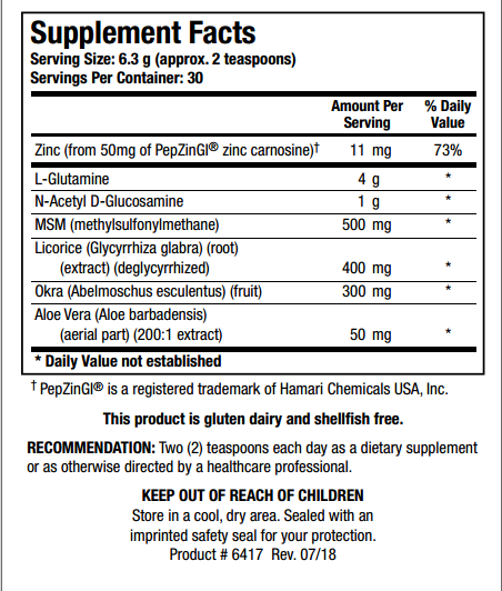 GI-Resolve 189 g Biotics Research